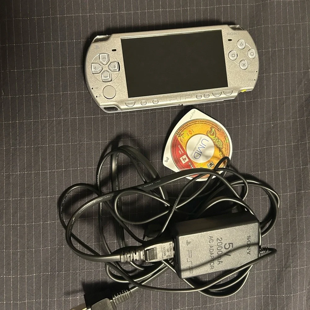 Sony Silver Portable Gaming Device